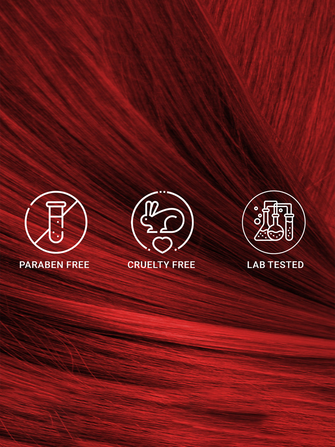 Nishman Professional Hair Color Spray | Cruelty, Peroxide & Ammonia Free |Suitable For Daily Use | Unisex Temporary Hair Color - Red | 150 ML