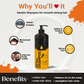 Nishman Pro - Hair Shampoo | Keratin Complex | For Damaged, Colored & Weekend Hair | 400 ML